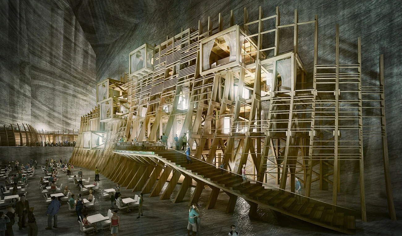 Salt mine model